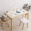 IKEA FLISAT asztal bútormatrica - Hold és bolygók