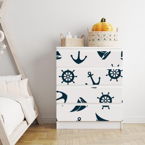 IKEA MALM bútormatrica - tengeri szimbólum