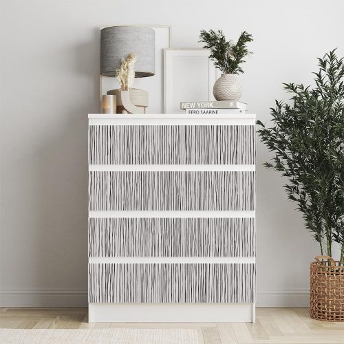 IKEA MALM bútormatrica - gondatlan vonalak