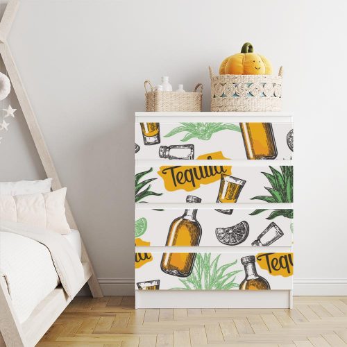 IKEA MALM bútormatrica - tequila