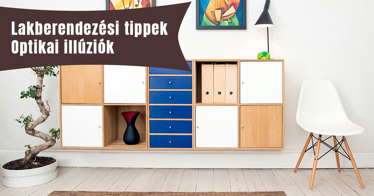 Lakberendezési tippek, optikai illúziók